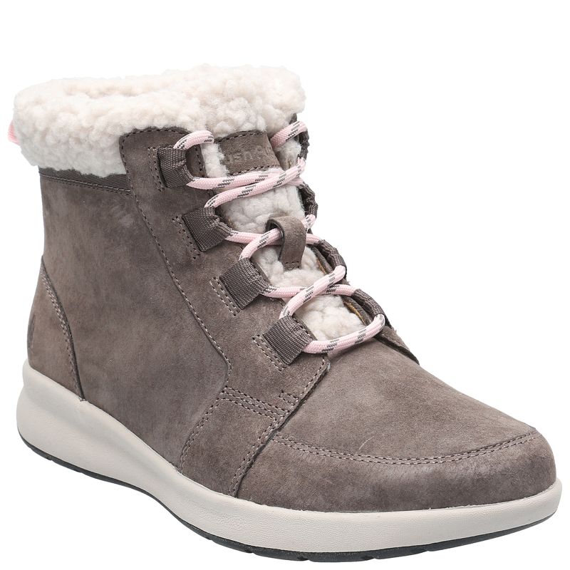 Botin Cuero Mujer Spinal Fur Boot Hush Puppies Chile